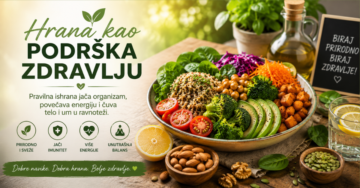 Hrana kao podrška zdravlju