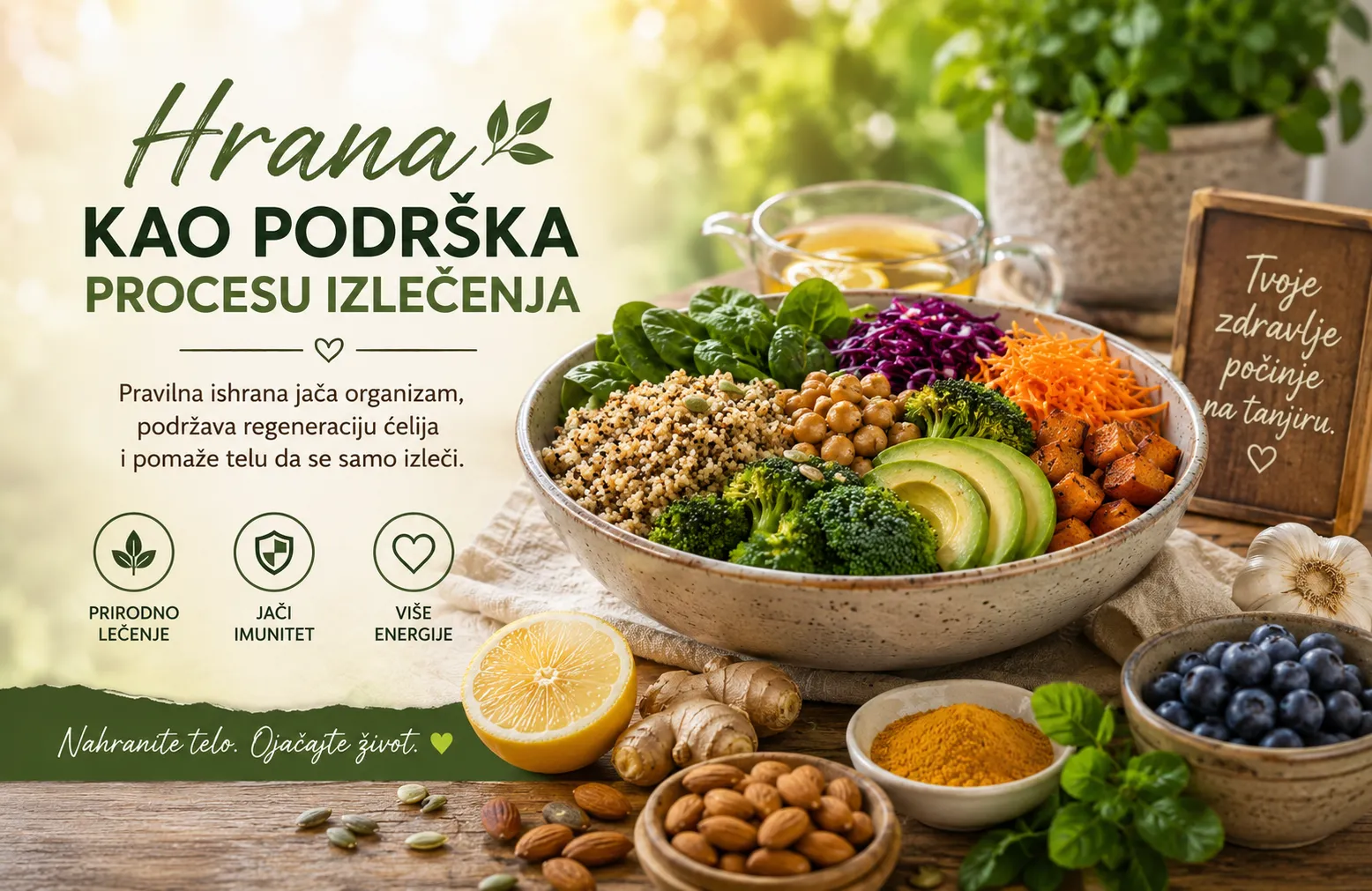Hrana kao podrška antiupalnim procesima