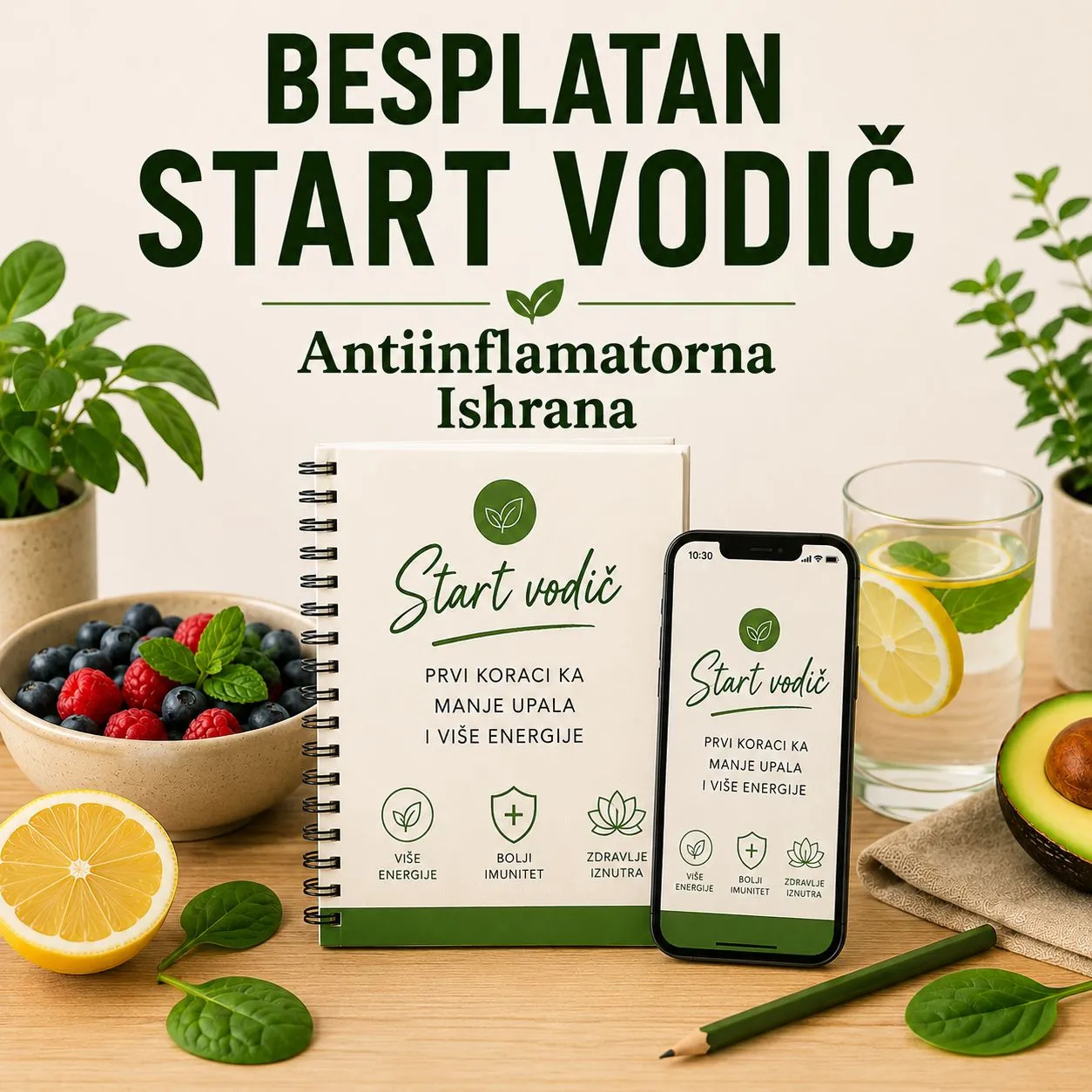 Antiinflamatorna Ishrana – BESPLATAN VODIČ